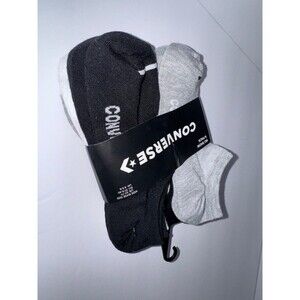 Converse 6 pack no show socks size 5Y-7Y NEW